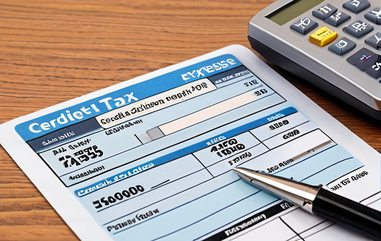 Business expenses paid with a credit card, emphasizing clear separation from personal expenses for easy tax deduction during filing.